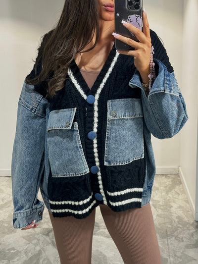 Gilet en Maille et Jean