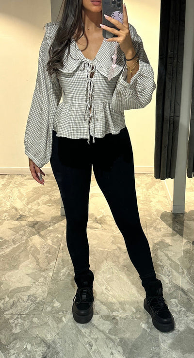 chemise papillon