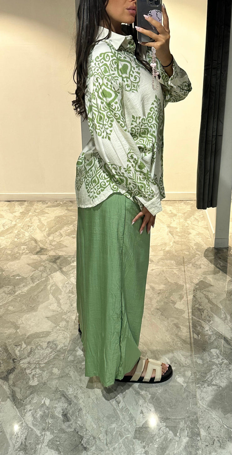 ENSEMBLE CHEMISE PANTALON