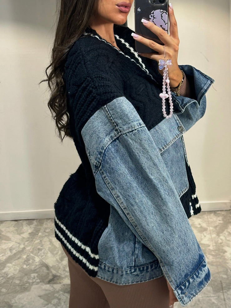 Gilet en Maille et Jean