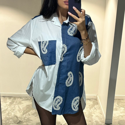 Chemise Bicolore