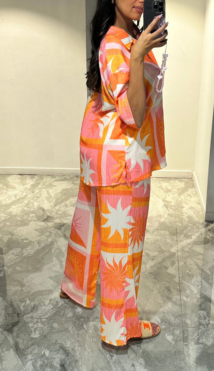 ensemble summer orange