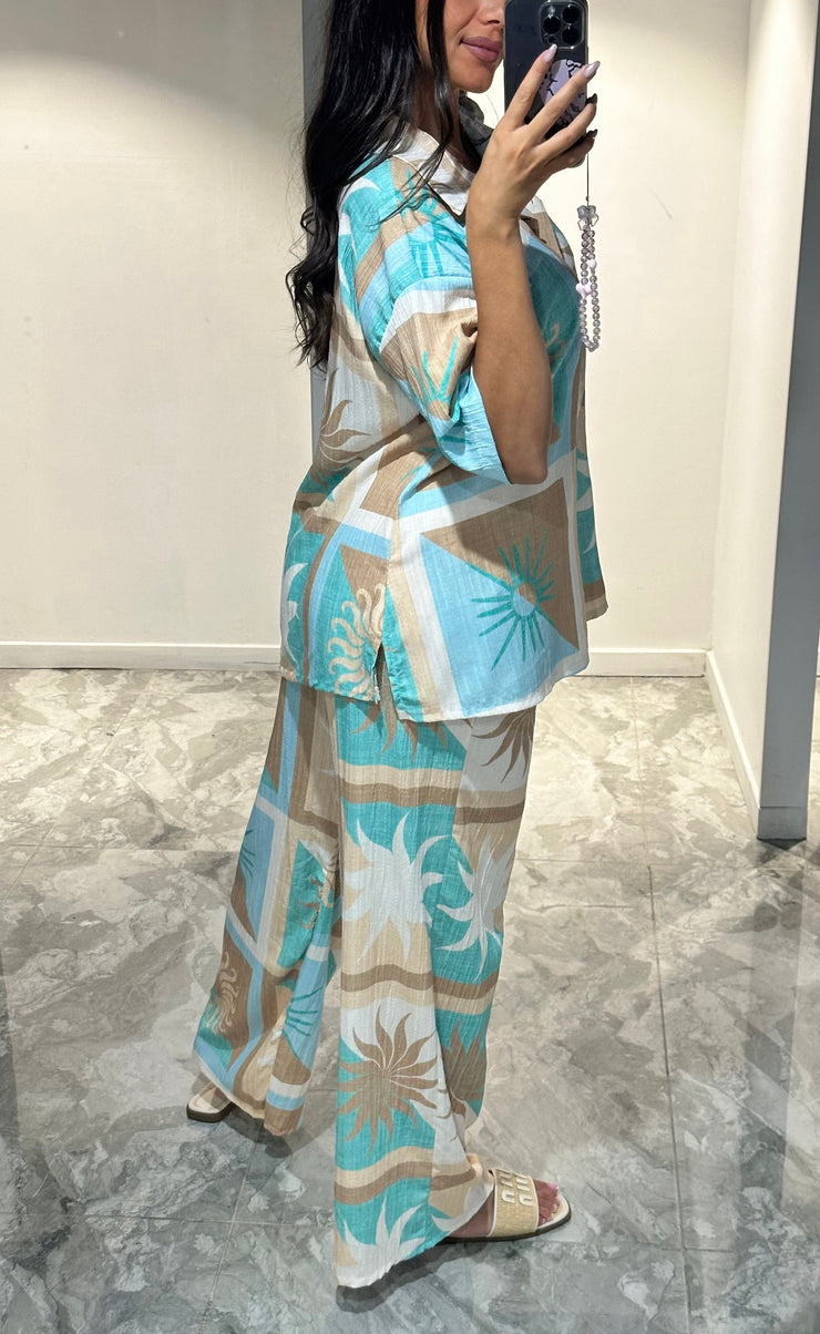 Ensemble summer bleu